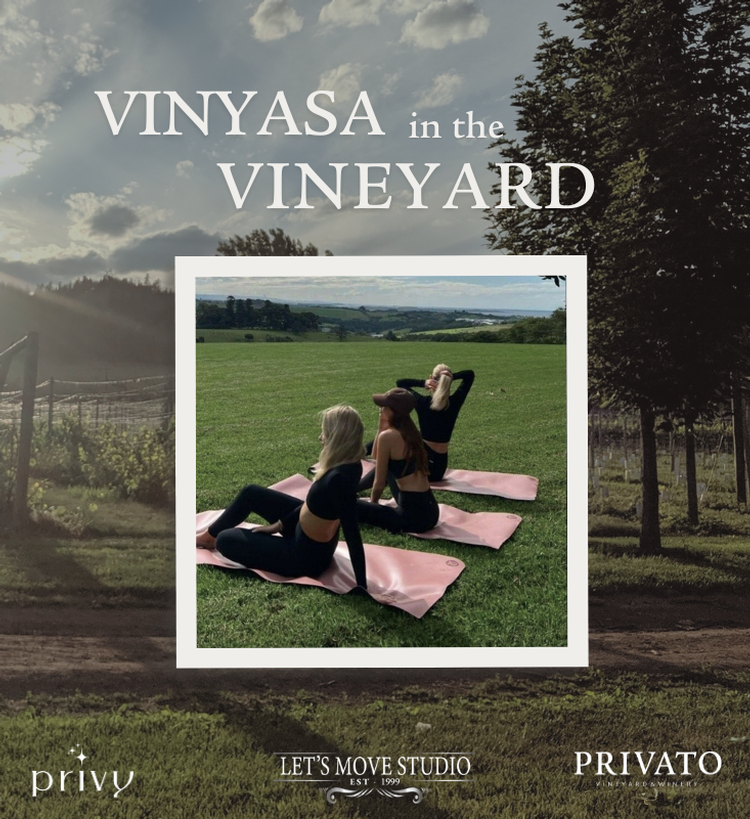 Vinyasa in the Vineyard